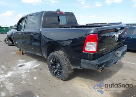 2020 Ram 1500 Big Horn из США, поврежденный, VIN 1C6SRFFT2LN113465